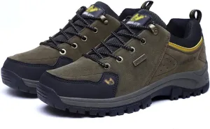 Men's Hiking Shoes, Ladies Hiking Shoes, Outdoor, Single Shoes, Outdoor, Leisure, Size 36-47 (Color : Dark Green, Size : 8)