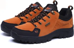 Men's Hiking Shoes, Ladies Hiking Shoes, Outdoor, Single Shoes, Outdoor, Leisure, Size 36-47 (Color : Orange, Size : 5.5)