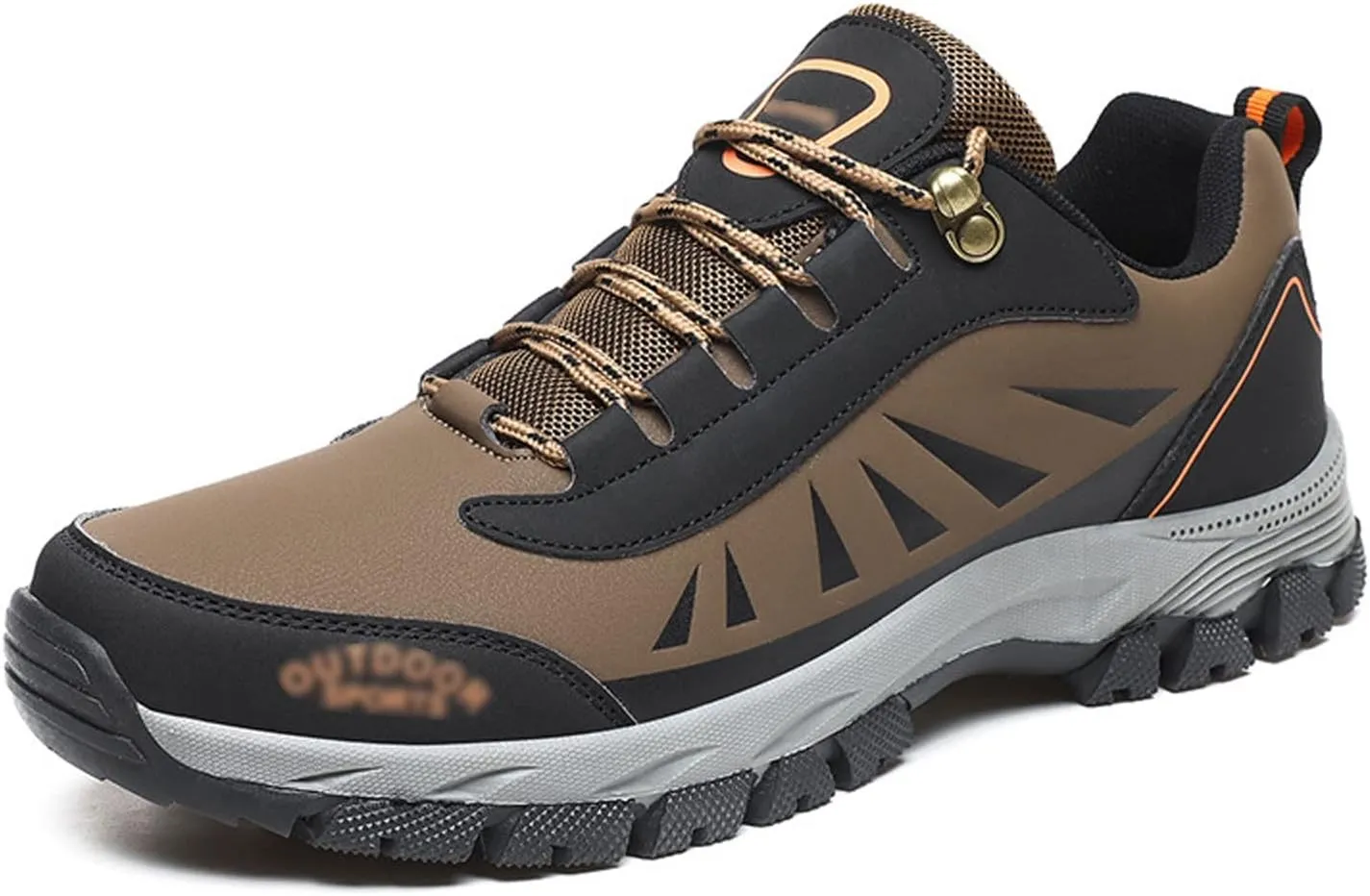 Men's Hiking Shoes, Men's Shoes, Low-Top, Leisure, Hiking, Sports, Travel, Wilderness (Color : Brown, Size : 8.5)