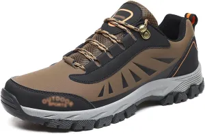 Men's Hiking Shoes, Men's Shoes, Low-Top, Leisure, Hiking, Sports, Travel, Wilderness (Color : Brown, Size : 8.5)