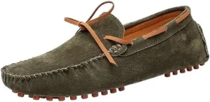 Mens Loafers Shoes Breathable Suede Vamp Slip On Comfortable Driving Style Casual Events Business Outdoors Wedding Flat Heel