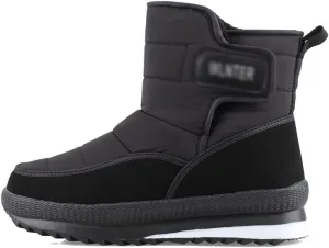 Mens Winter Snow Boots, Lightweight Walking Warm Fur Snow Ankle Trekking Non-slip Outdoor Hiking Boot, for Trekking Fur Lined Waterproof Ankle Boots
