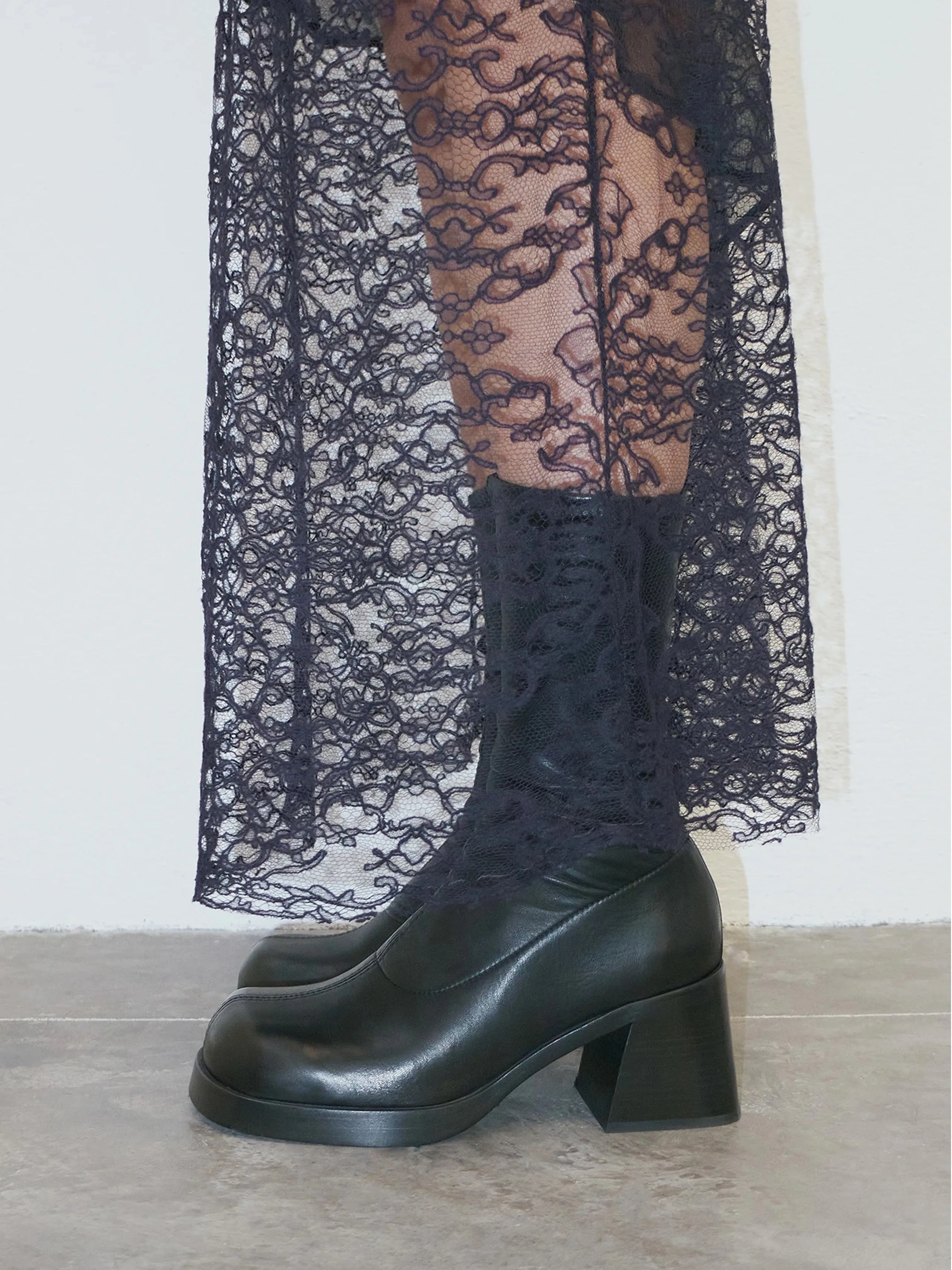 MIISTA Elke Stretch Boot Black
