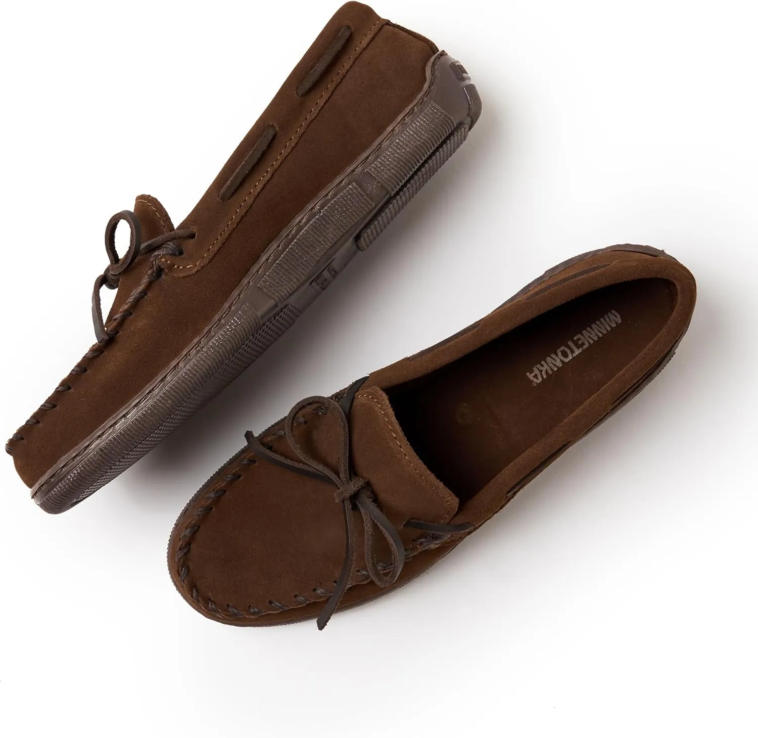 Minnetonka Men's Everyday Moc Suede Moccasin Loafers