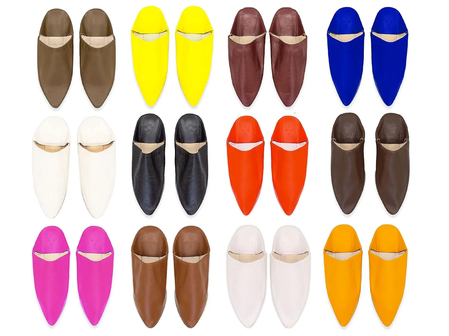 Moroccan babouche slipper, Leather slipper, Unisex Handmade Babouches slippers Dyed With Natural Color, babouche men, babouche women