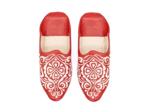 Moroccan babouche slipper, Leather slipper, women Handmade Babouches slippers Dyed With Natural Color, Lady babouche, Babouche women