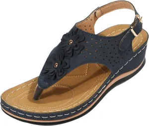 Orthopedic Leather Sandals for Women Orthotic Sandals with Heels Orthopedic Fascitis Plantar Sandals Women Orthopedic High Arch Support Inserts Women Sandal Women's Orthopedic Arch Support Flip Flops