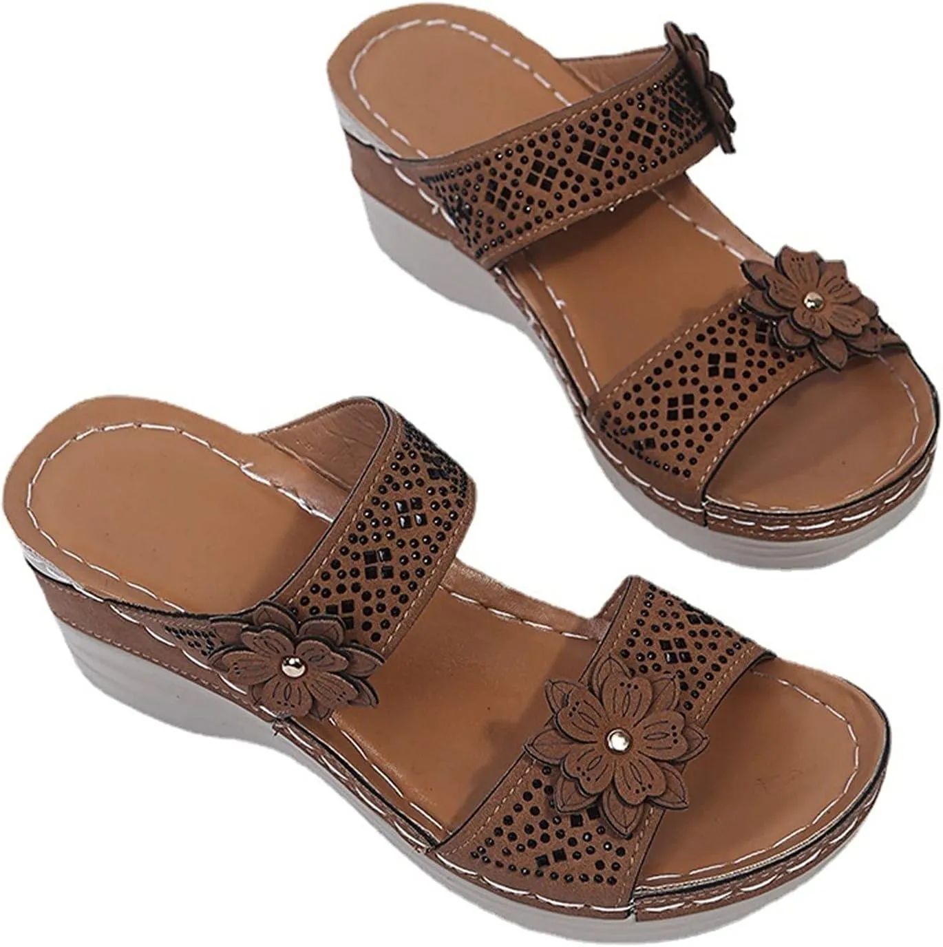 Orthopedic Sandals for Planters Fasciitis for Women Orthotic Womens Slippers with Support Womens High Arch Support Sandals Orthopedic Flip Flops Sandals for Women Waterproof Womens Shoes