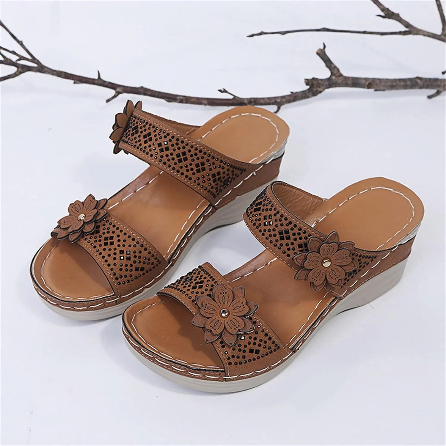 Orthopedic Sandals for Planters Fasciitis for Women Orthotic Womens Slippers with Support Womens High Arch Support Sandals Orthopedic Flip Flops Sandals for Women Waterproof Womens Shoes