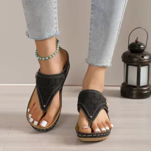 Orthopedic Sandals for Women 2025 Dressy Summer Comfortable Sandal Arch Support Wedge Slippers Casual Flip Flops
