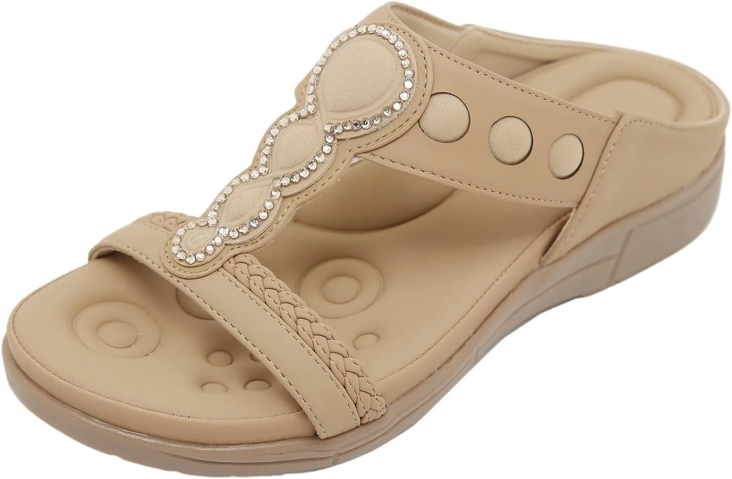 Orthopedic Sandals for Women Arch Support Recovery Slides, Women Arch Support Slides Orthotic Sandals Orthopedic Sandal