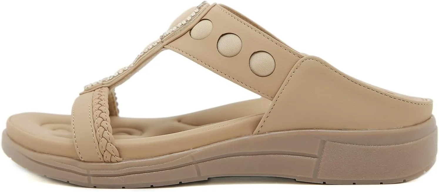 Orthopedic Sandals for Women Arch Support Recovery Slides, Women Arch Support Slides Orthotic Sandals Orthopedic Sandal