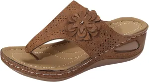 Orthopedic Sandals for Women Low Wedge Sandals for Women Soft Women's Sandal Dressy Summer Shoes for Womens 2025