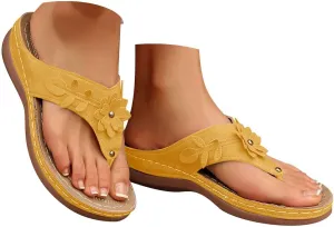 Orthopedic Sandals For Women Platform Wedges Heels Wedding Bridal Ladies Open Toe Dressy Sandals Summer Shoes