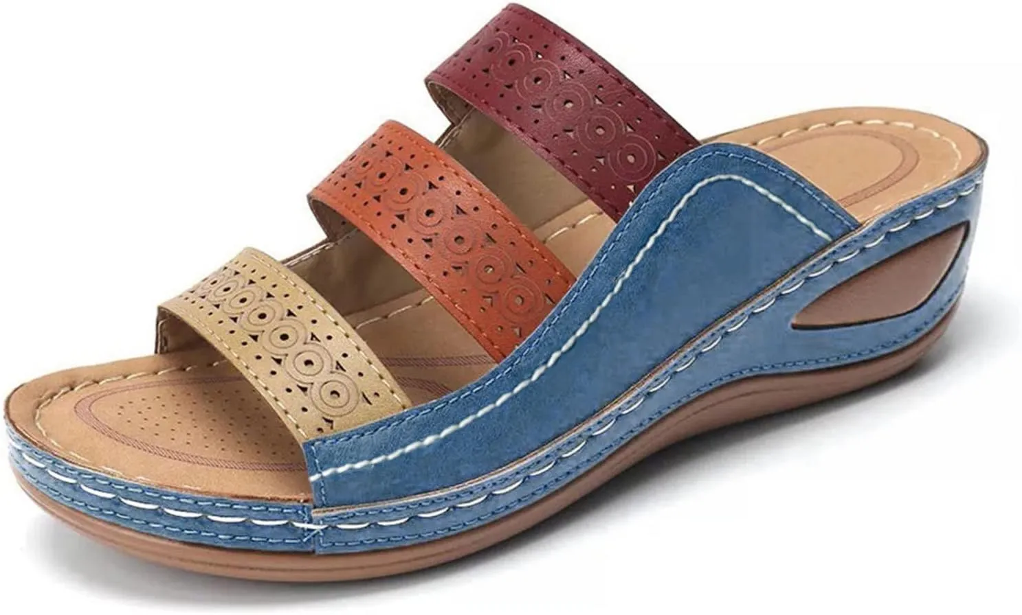 Orthopedic Sandals Orthopedic Flip Flops Women Support Womens Sandals Orthopedic Womens Dressy Slip Ons Wide Width Sandals with Arch Support Women's Comfortable Arch Support Summer Flip Flops Sandals