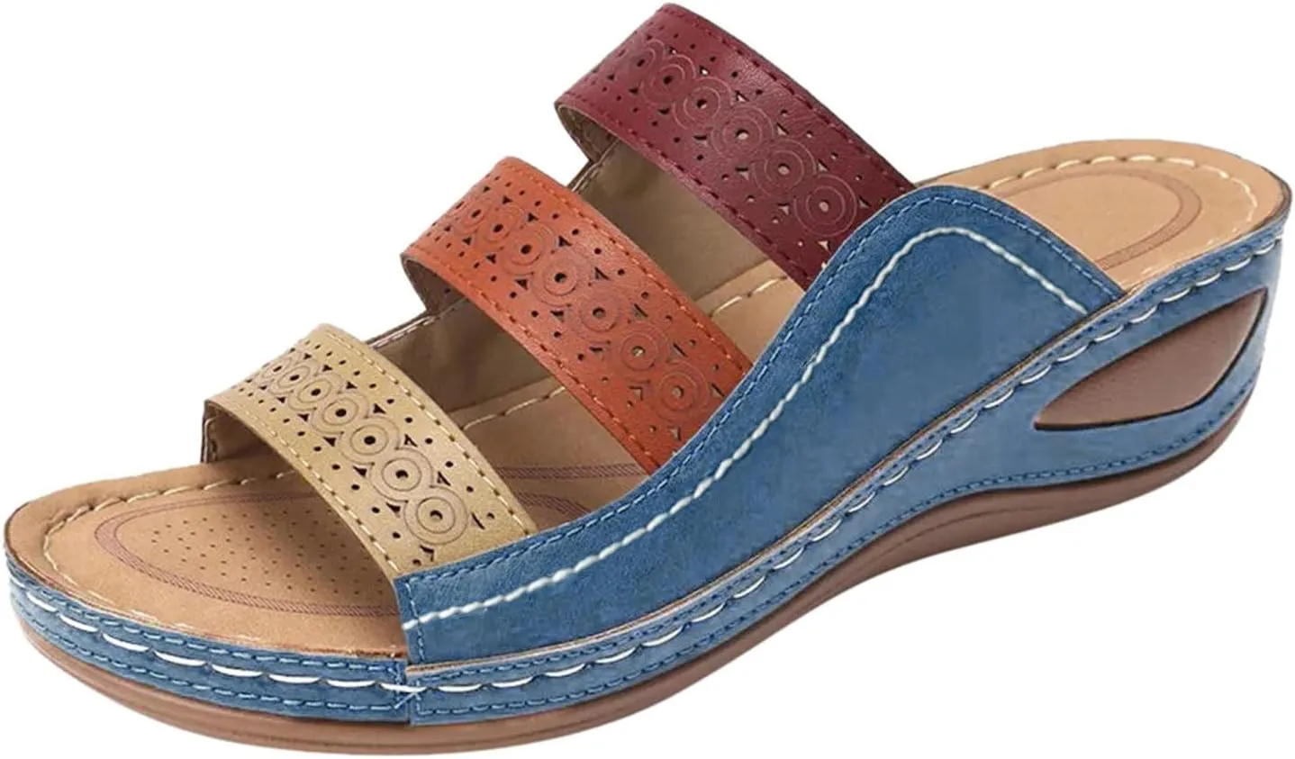 Orthopedic Sandals Orthopedic Flip Flops Women Support Womens Sandals Orthopedic Womens Dressy Slip Ons Wide Width Sandals with Arch Support Women's Comfortable Arch Support Summer Flip Flops Sandals