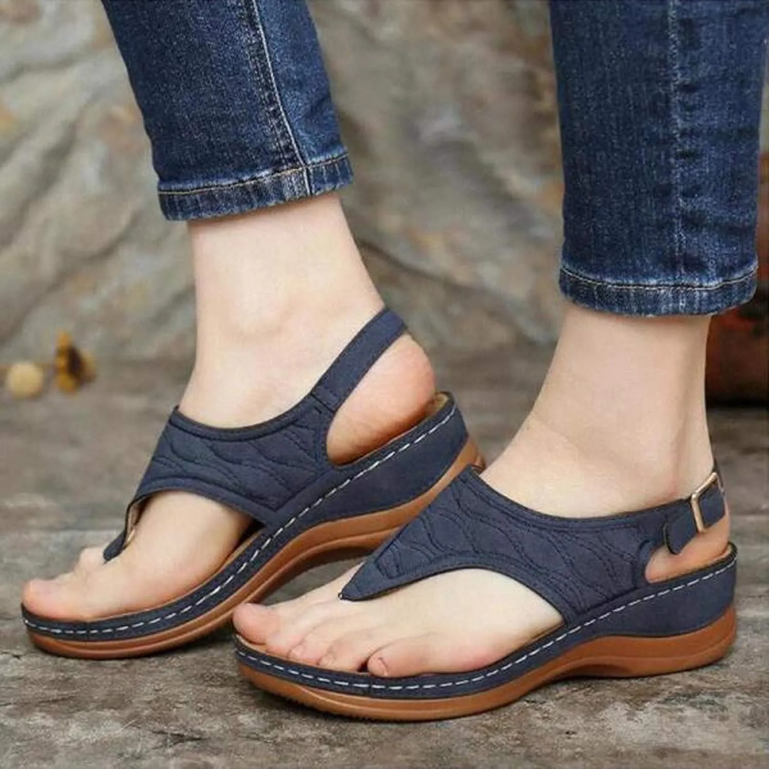 Orthopedic Sandals with Back Strap Women Slip On Orthopedic Woman Slippers with Arch Support for Women Orthotic Dressy Summer Sandals for Women 2025 Trendy Womens Fuzzy Arch Support Slippers