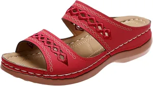 Orthopedic Sandals with High Arch Support for Women Orthotic Women's Wide Sandals Orthopedic Non Slip House Sandals Orthopedic Arch Support Sandals Women's Heel Winter Sandals for Women 2025