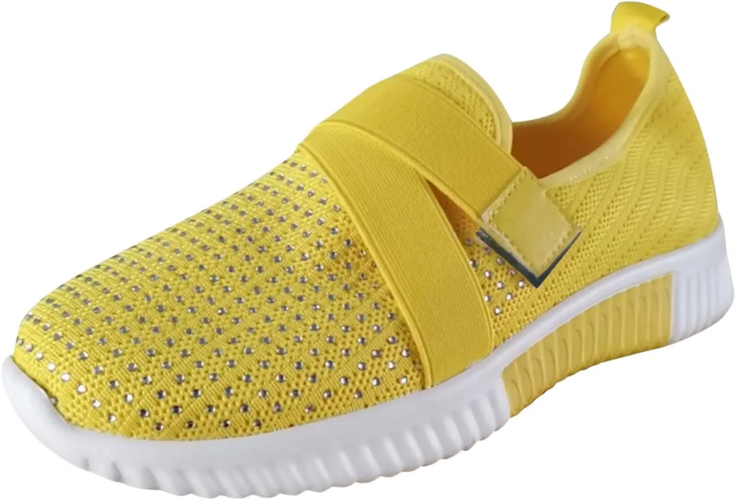 Orthopedic Shoes for Women Slip On Walking Shoes with Arch Support Breathable Lightweight Running Sneakers