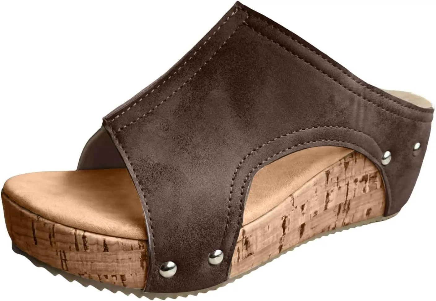 Orthopedic Wedge Sandals for Women Summer Dressy 2025 Casual Low Wedges Walking Slip on Sandal Womens Open Toe Espadrilles Platform Sandals Buckle Ajustable Ankle Strap Wedge Sandals Shoes