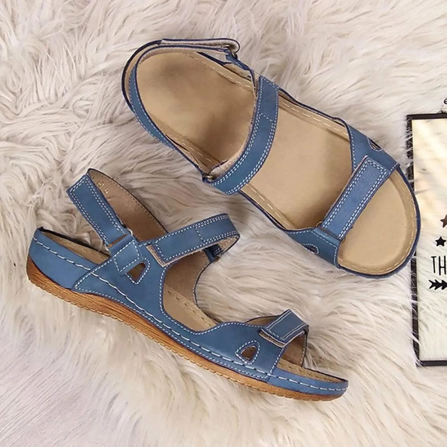 Orthotic Slippers for Women with Arch Support Orthotic Women's Wedge Shoes Sandals for Women Summer Orthotic Ladies Walking Sandals with Arch Support Womens Orthopedic Dress Shoes Bunions