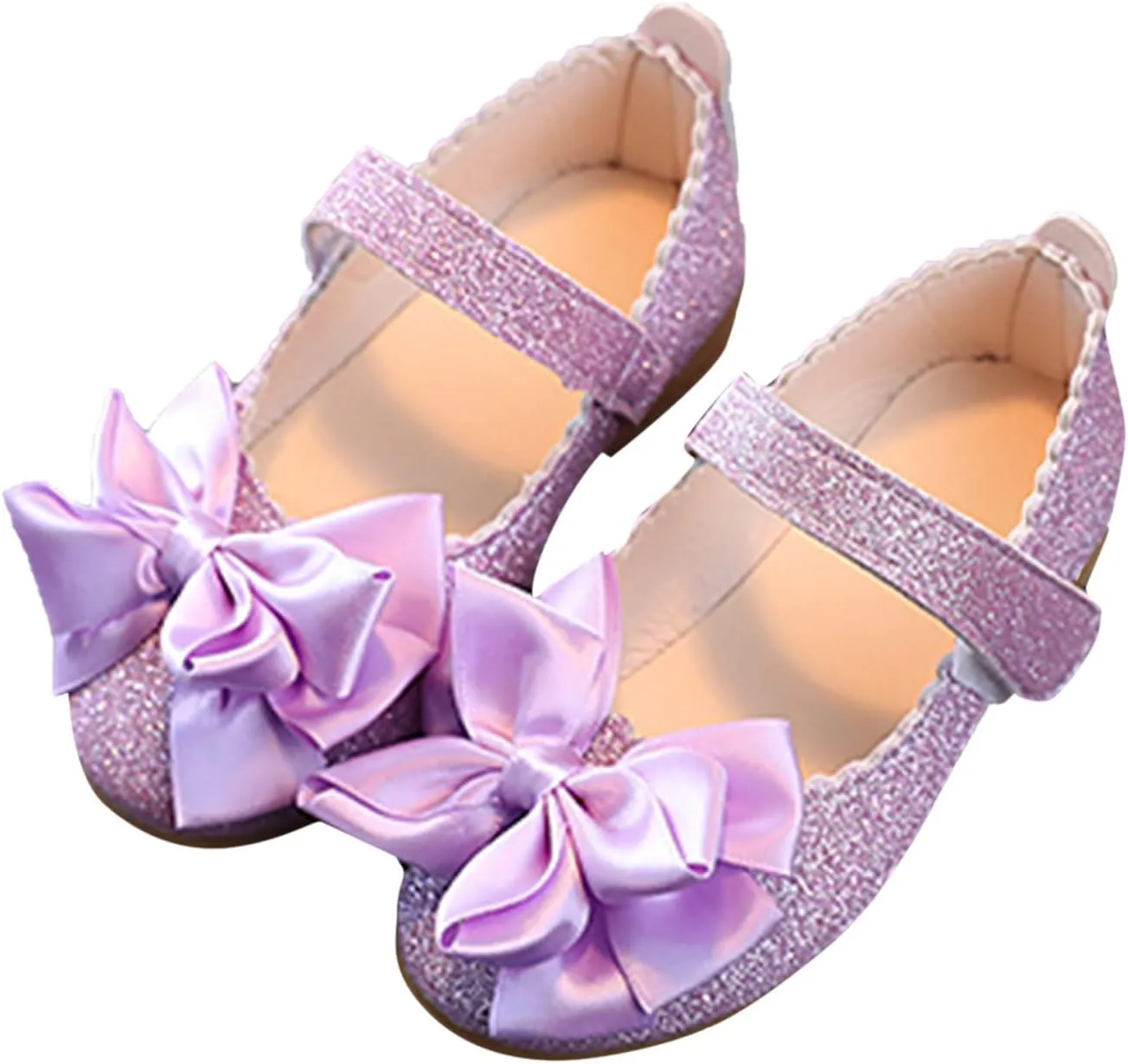 Shoes for Kids,Baby Girls Princess Shoes Bowknot Shoes Infant Sandals Bling Dancing Shoes Baby Girls Shoes 1-12 Years