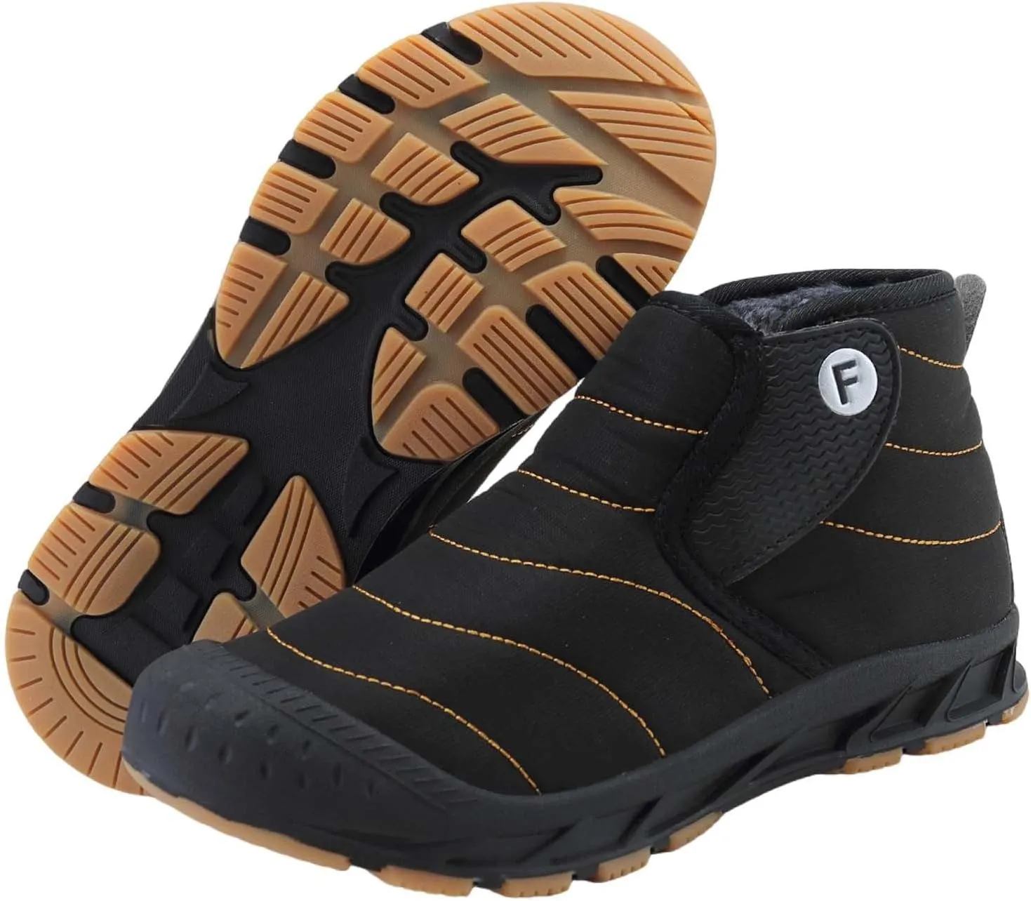 Snow Boots for Women Black Ice Womens Winter Shoes Wide Width Winter Snow Boots Botas Para Mujer De Invierno Womens Slip on Winter Boots Waterproof Deals of The Day