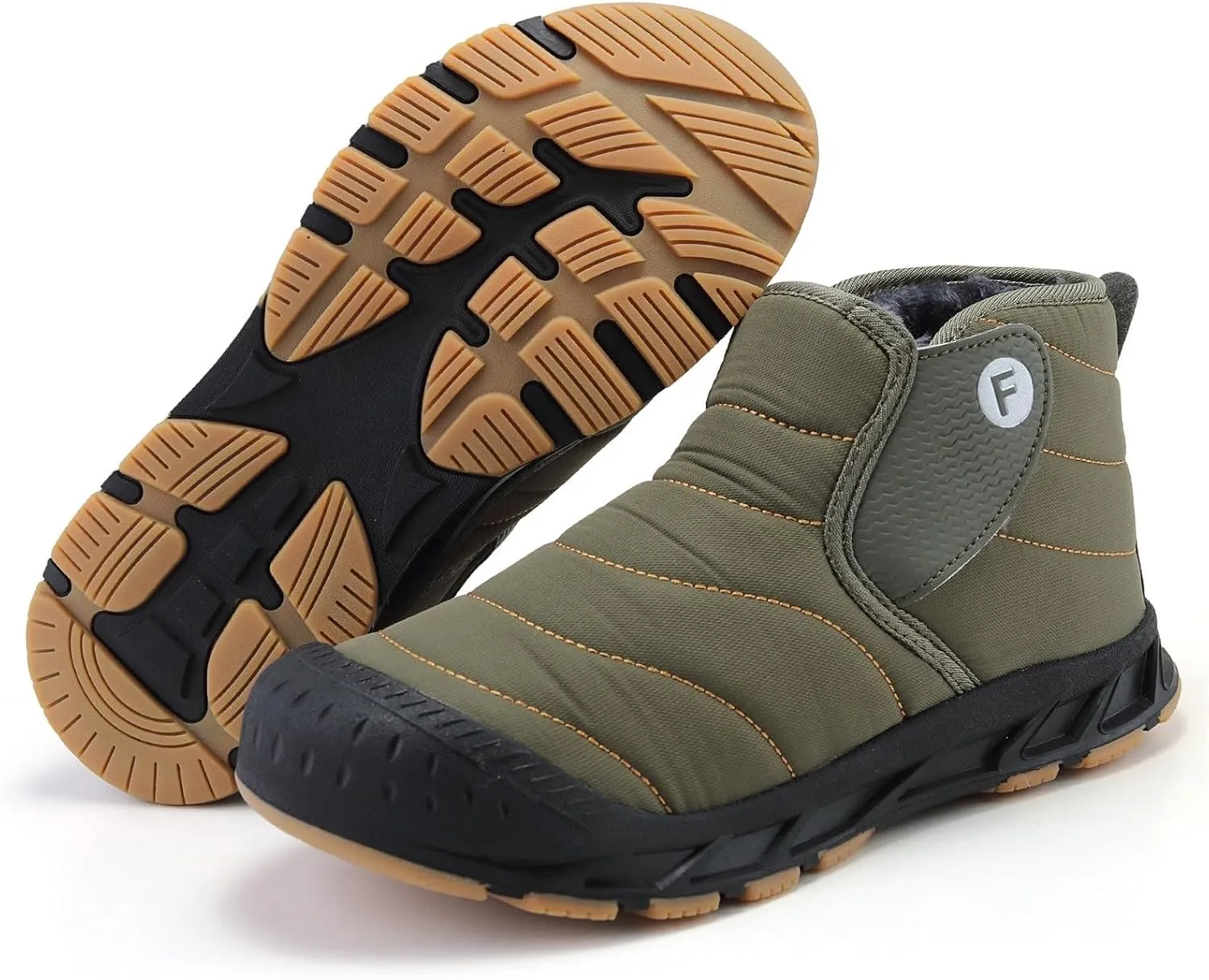 Snow Boots for Women Black Ice Womens Winter Shoes Wide Width Winter Snow Boots Botas Para Mujer De Invierno Womens Slip on Winter Boots Waterproof Deals of The Day