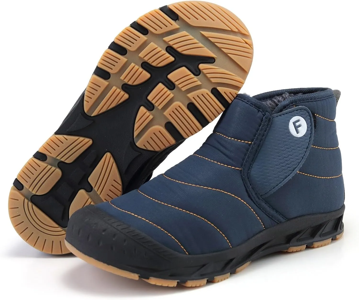 Snow Boots for Women Black Ice Womens Winter Shoes Wide Width Winter Snow Boots Botas Para Mujer De Invierno Womens Slip on Winter Boots Waterproof Deals of The Day