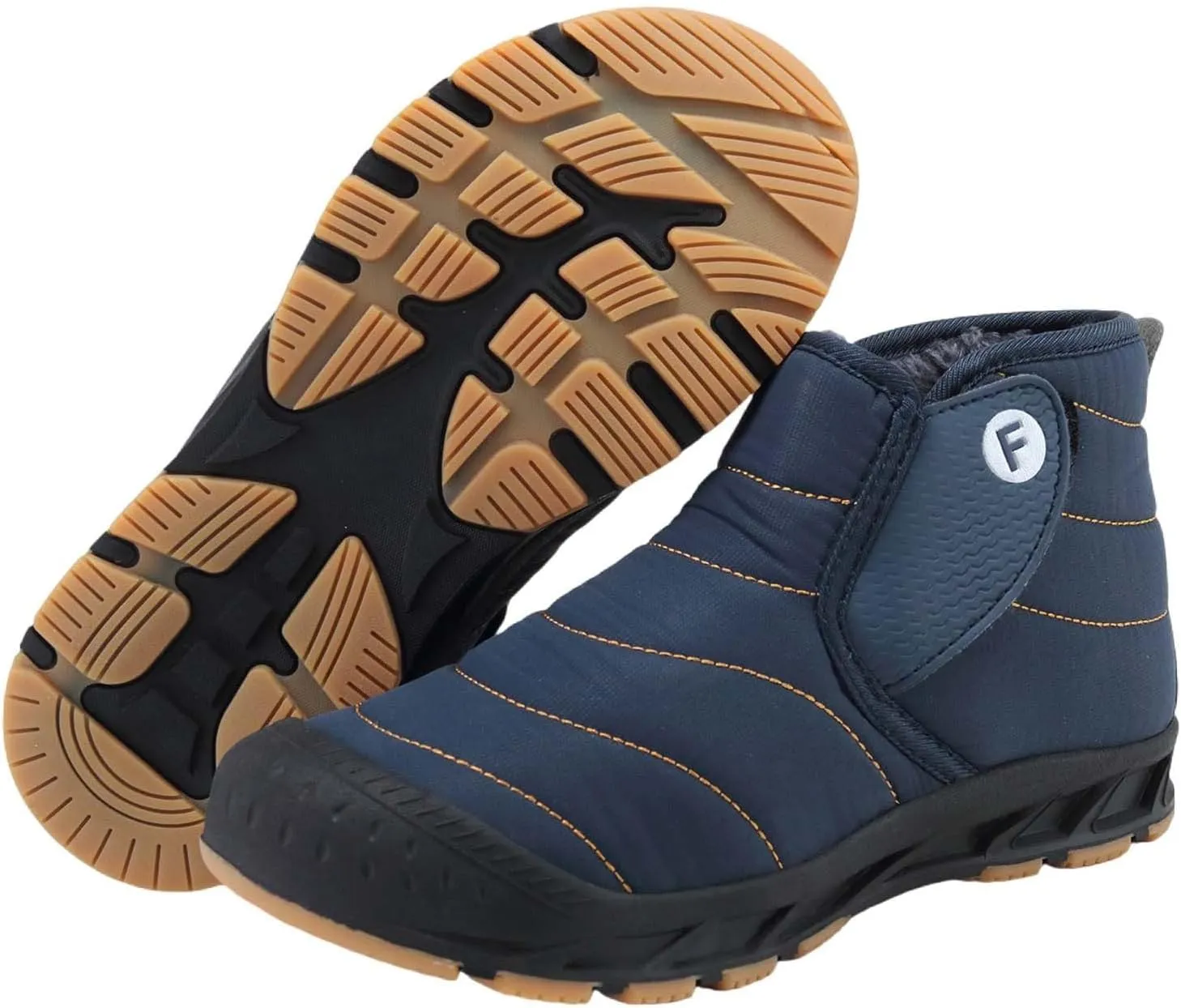 Snow Boots for Women Black Ice Womens Winter Shoes Wide Width Winter Snow Boots Botas Para Mujer De Invierno Womens Slip on Winter Boots Waterproof Deals of The Day