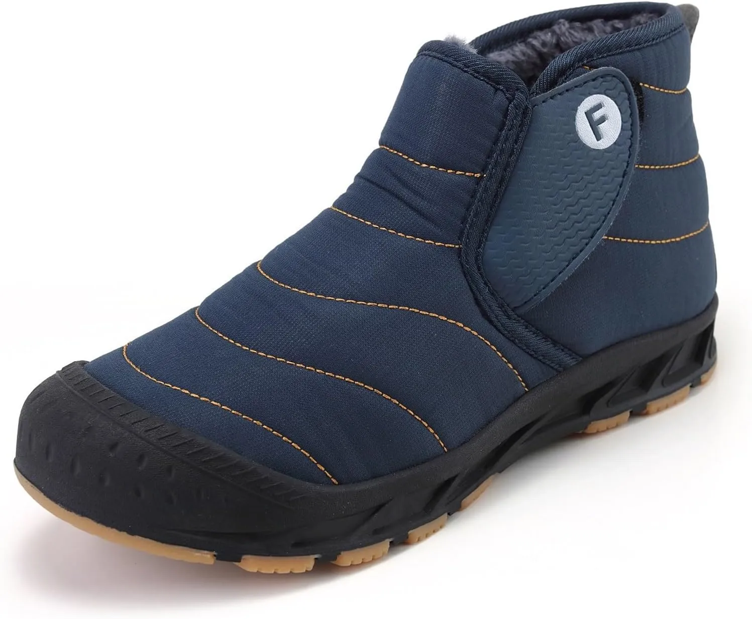 Snow Boots for Women Black Ice Womens Winter Shoes Wide Width Winter Snow Boots Botas Para Mujer De Invierno Womens Slip on Winter Boots Waterproof Deals of The Day