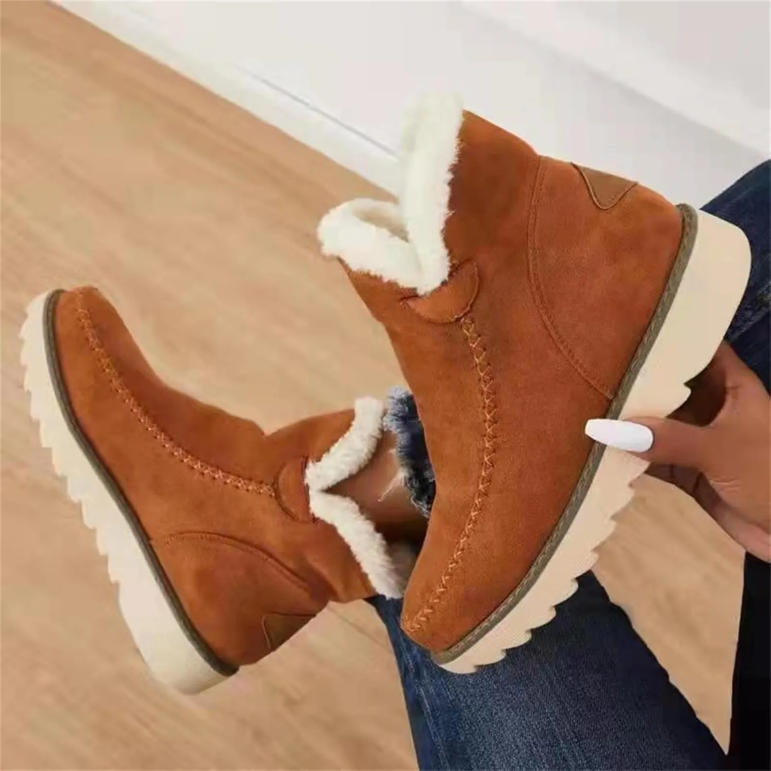 Snow Boots for Women Knee High Non Slip Womens Winter Boots Waterproof Insulated Wide Women Winter Snow Boots Women Winter Boots Knee High Botas Para Mujer De Invierno Largas