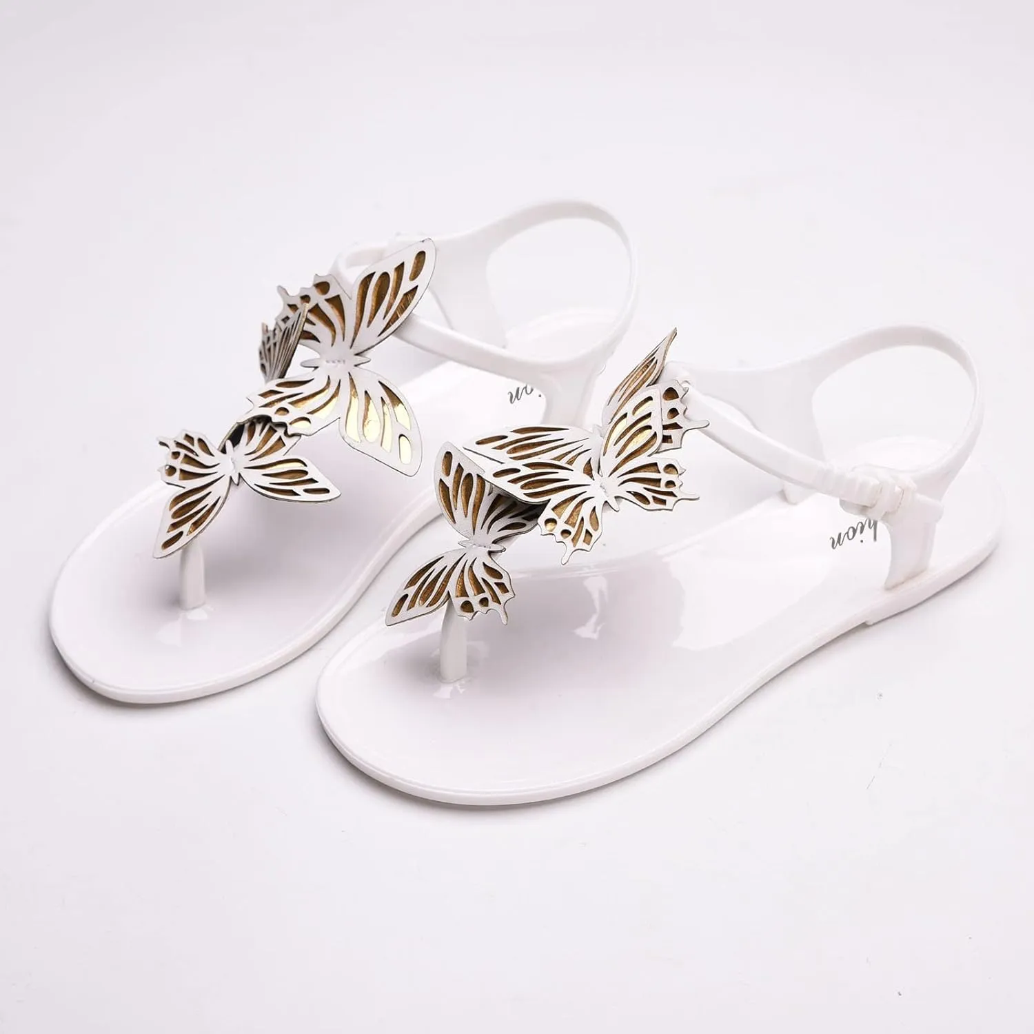 Spring Shoes Sandals Women's Flat Bowknot And Flip Fashion Crystal Flops Summer Women's sandals
