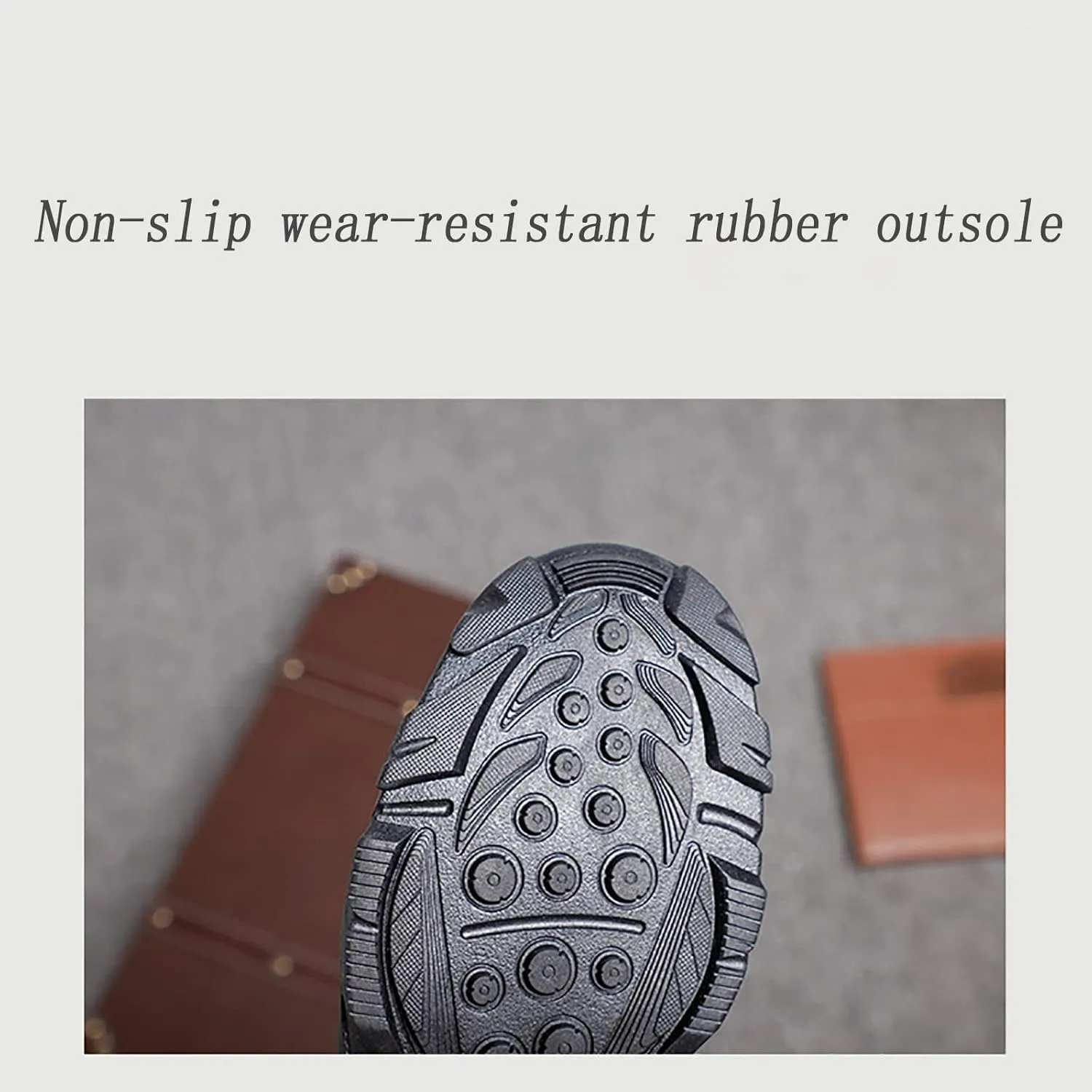 Tactical Combat Shoes for Men, Spring Summer Waterproof Soft and Comfort Breathable Woodland Camo Tactical Boots, for Outdoor Durable Rubber Sole Hiking Shoes