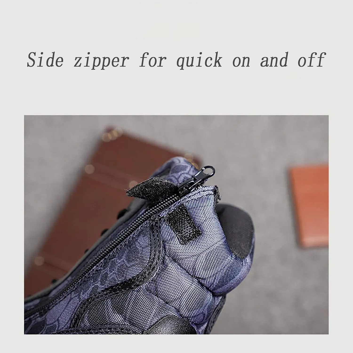 Tactical Combat Shoes for Men, Spring Summer Waterproof Soft and Comfort Breathable Woodland Camo Tactical Boots, for Outdoor Durable Rubber Sole Hiking Shoes