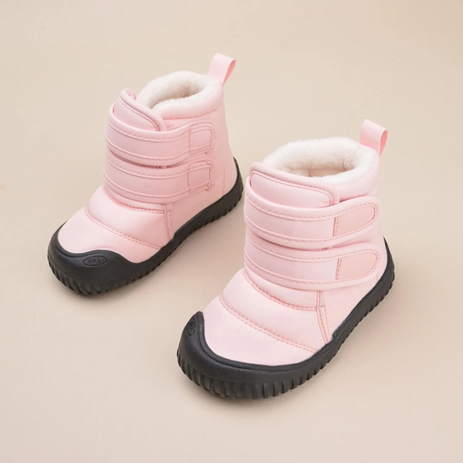 Toddler Baby Snow Boots Winter Boys Girls Cold Weather Baby Faux F??r Shoes Kids Winter Boots For Girls Waterproof