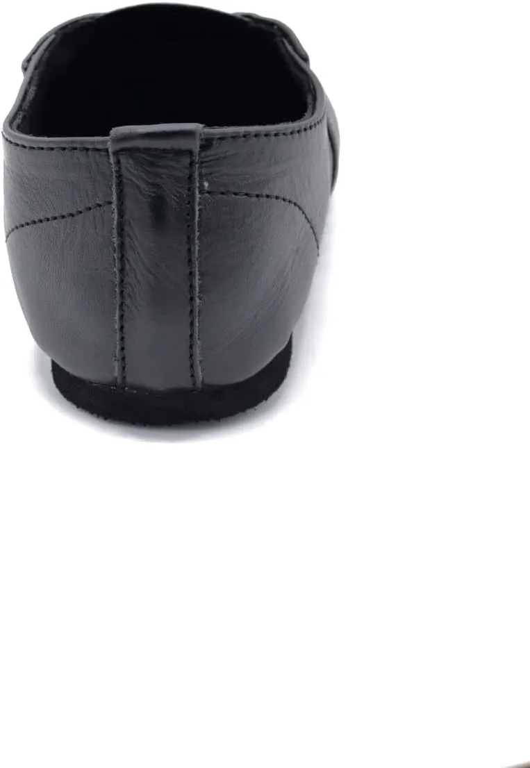 TW Leather Dance Upper Slip on Jazz Shoes