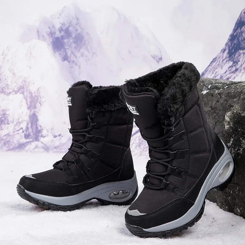 Warm Boots Handmade Platform Type Sole