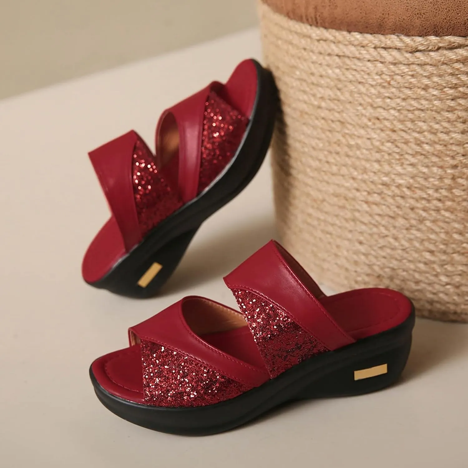 Wedge Sandals for Women Orthopedic Sandals for Women Walking Women's Sandal Dressy Summer Shoes for Womens 2025