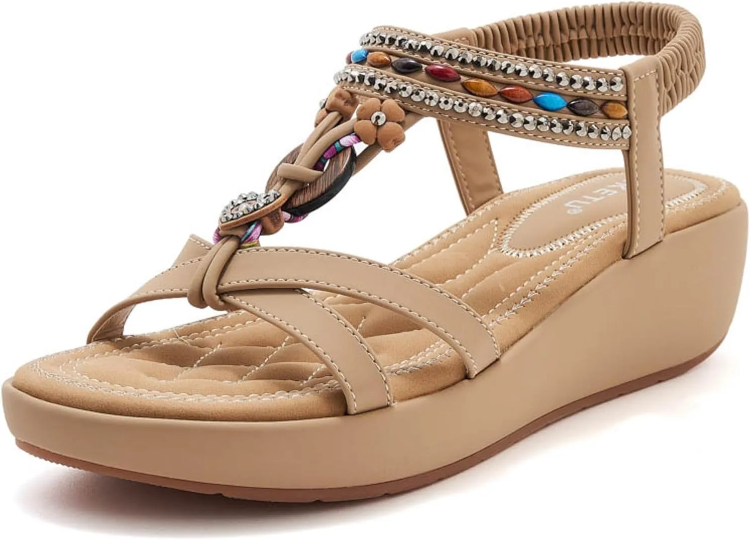 Wedges Shoes For Women Sandals With Arch Support Comfortable Sandals Women Flip Flops Dressy Summer Walking Wedge Shoes Slippers