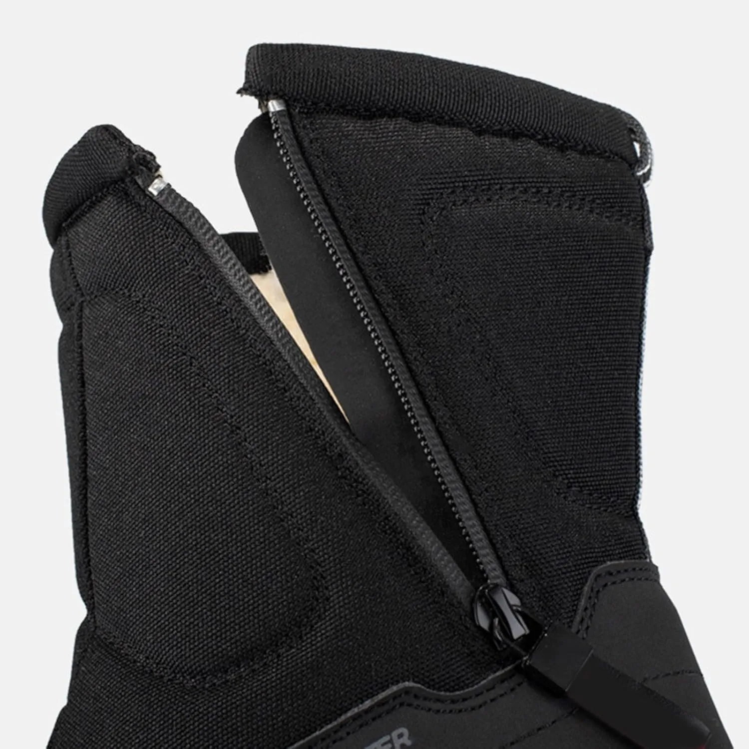 Winter Boots for Women Fully Fur Lined Zipper Anti Slip Snow Mid Calf Boots Waterproof Walking Hiking Boots