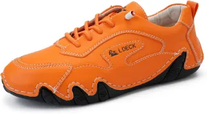 Women Orthopedic Walking Shoes for Women Soft Soled Pure Cowhide Corrective Loafers for Women Walking Boots for Women