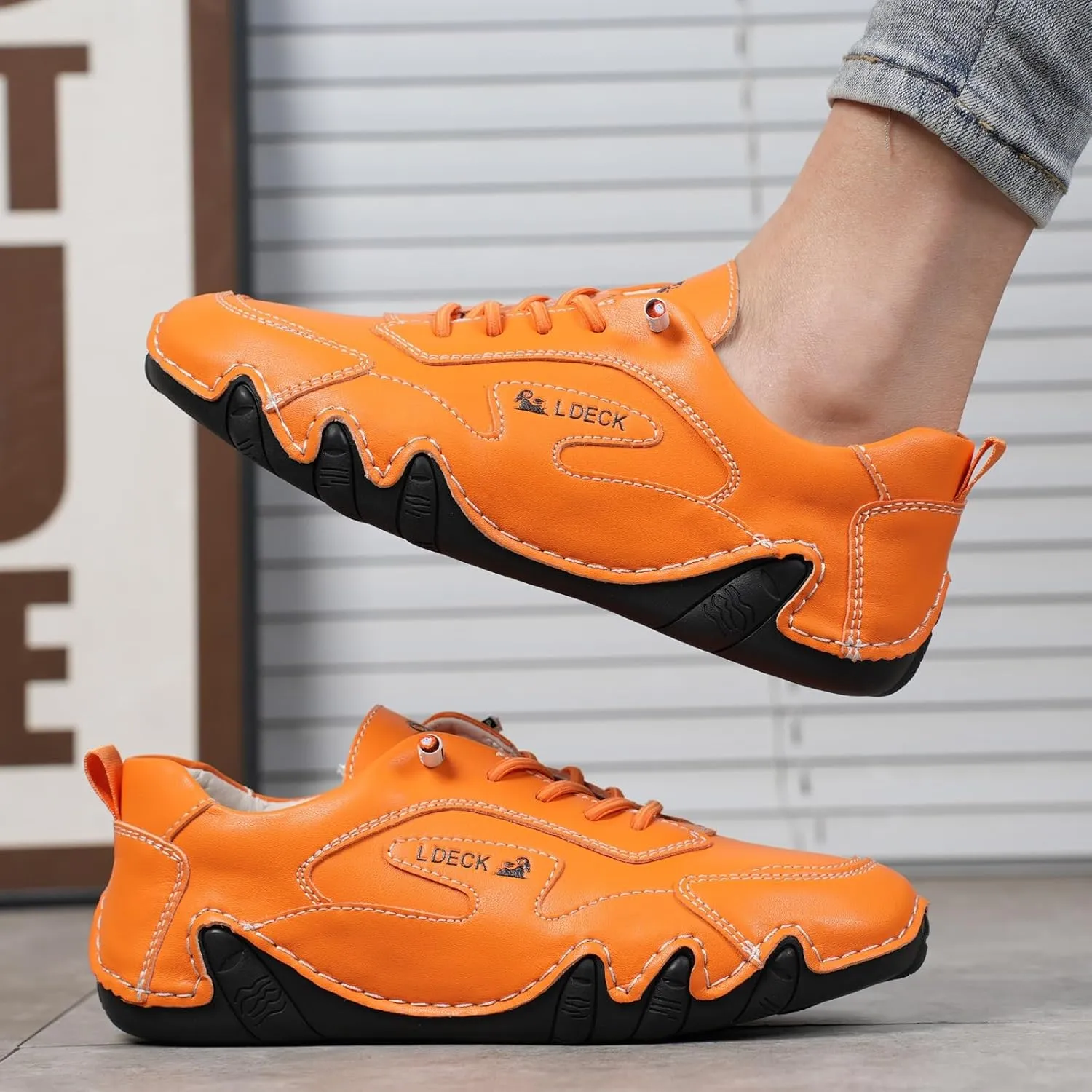 Women Orthopedic Walking Shoes for Women Soft Soled Pure Cowhide Corrective Loafers for Women Walking Boots for Women
