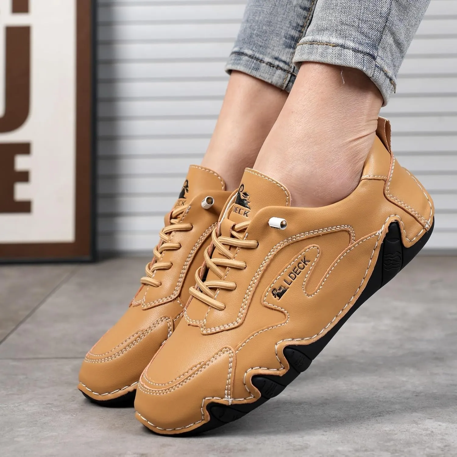 Women Orthopedic Walking Shoes for Women Soft Soled Pure Cowhide Corrective Loafers for Women Walking Boots for Women
