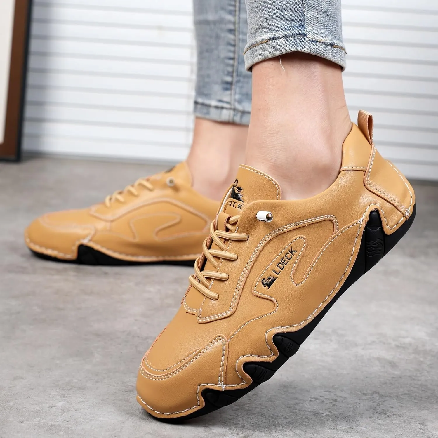 Women Orthopedic Walking Shoes for Women Soft Soled Pure Cowhide Corrective Loafers for Women Walking Boots for Women