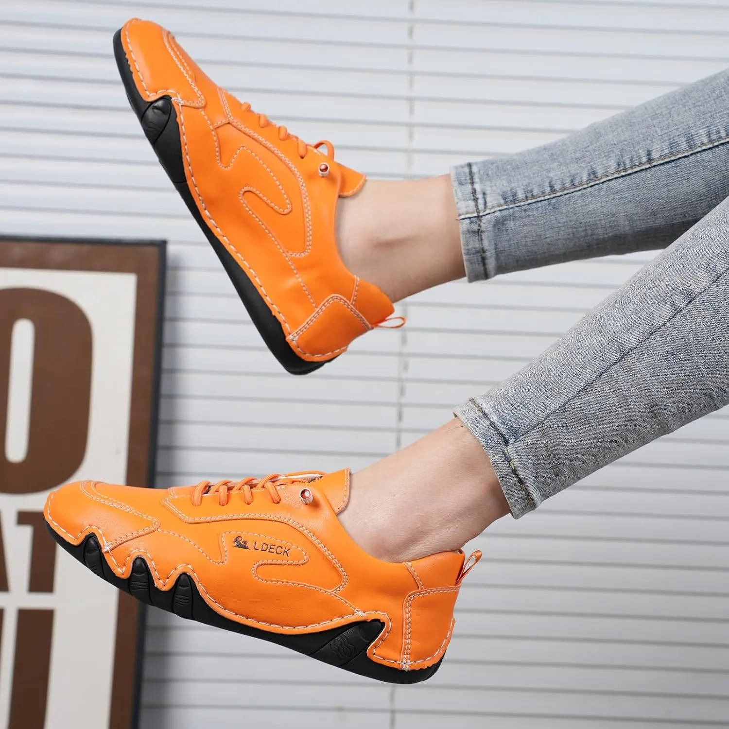 Women Orthopedic Walking Shoes for Women Soft Soled Pure Cowhide Corrective Loafers for Women Walking Boots for Women