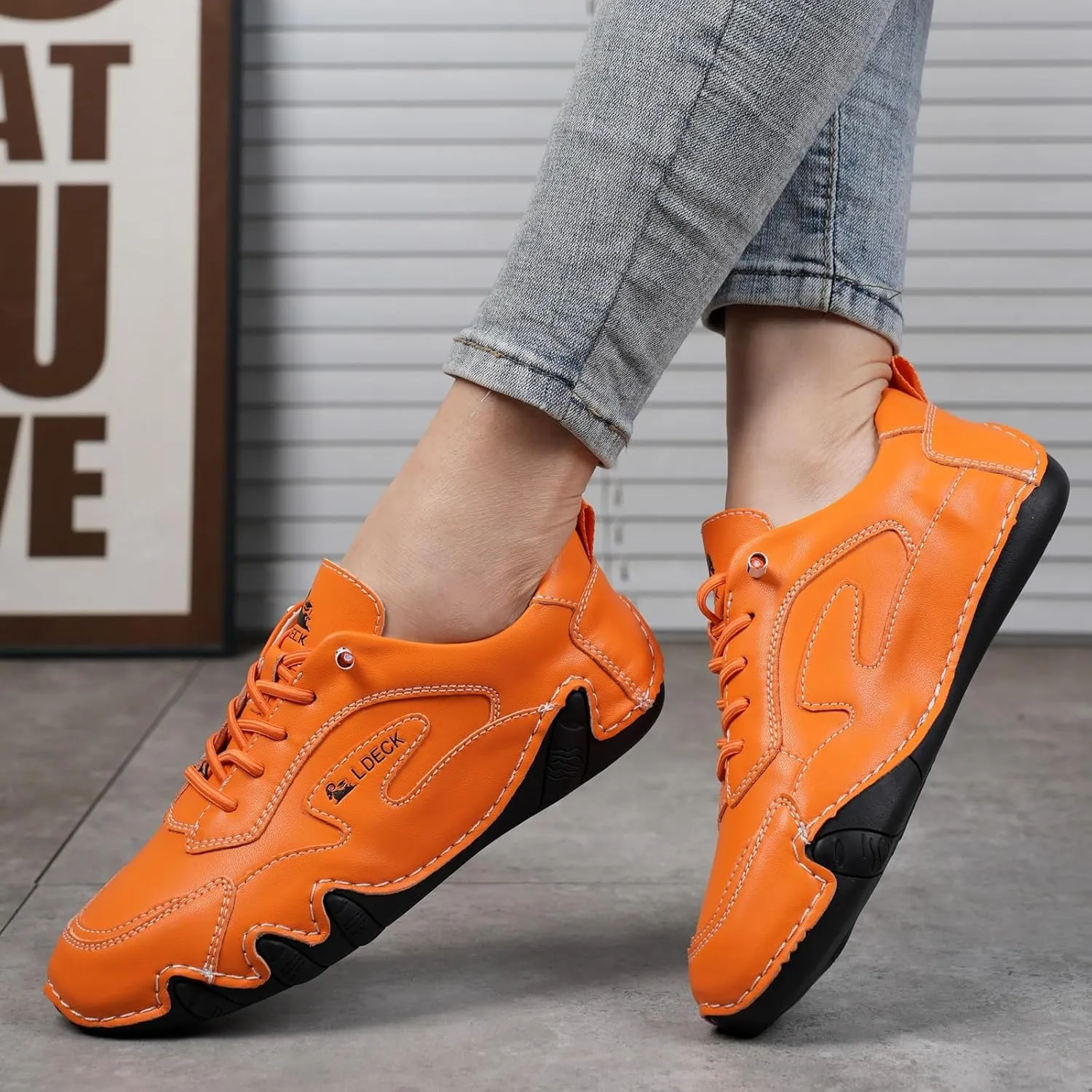 Women Orthopedic Walking Shoes for Women Soft Soled Pure Cowhide Corrective Loafers for Women Walking Boots for Women