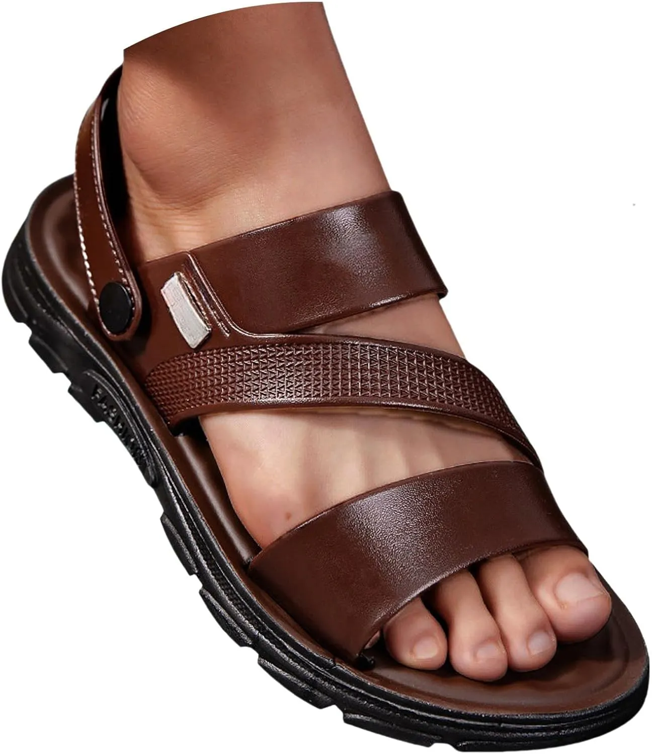 Women Orthotic Walking Sandals Wide Width Orthopedic Arch Support Sandals Summer Dressy Slip On Beach Slides