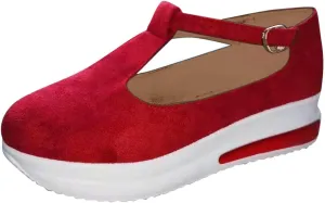 Womens Espadrille Wedges Flat Sandals Ankle Flock or Hollow Strappy Closed Toe Casual Outdoor Buckle Strap 2025 Dressy Summer Wear Slip on Crystal Platform Black Walking Shoes