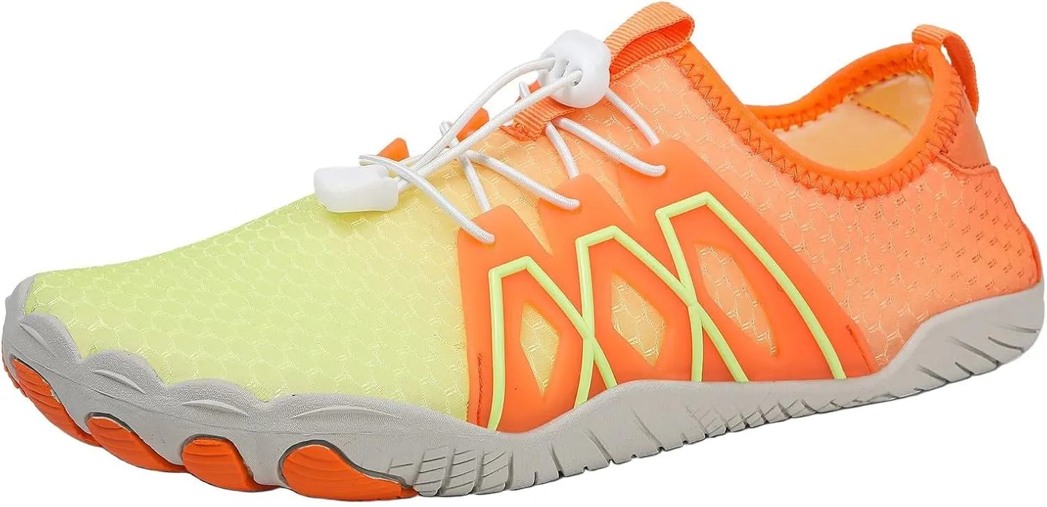 Women's Hiking Shoes Non-Slip Wide Toe Barefoot Footwear Quick Dry Athletic Trainer Running Shoes Beach Pool Aqua Surf Swim Hike Walking Outdoor Sneaker